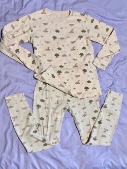4 Sets Girls Long Sleeve Pajamas – Size 12/14
