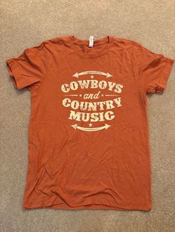 Cowboys and Country Music Graphic T-Shirt