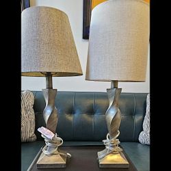 Twin Desktop Lamps