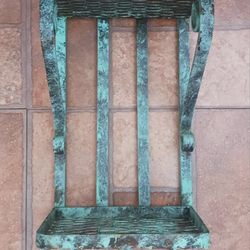 NICE METAL VINTAGE  SHELF/FOR PLANTS ECT.