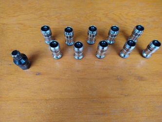 Wheel Locks 10 Piece Size 12mm - 1.5