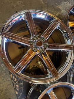 24X10 Iroc Wheel Chrome (Single Wheel)