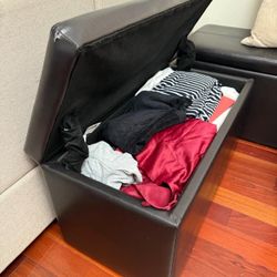 Rectangle Ottoman Storage 