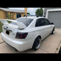2008 Suburu Impreza WRX turbocharged