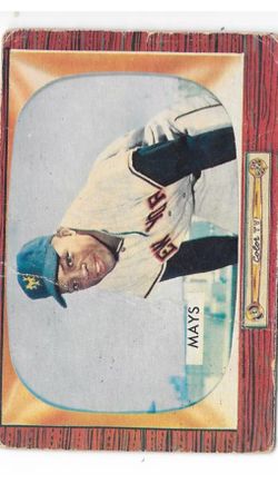 Baseball cards. Mays