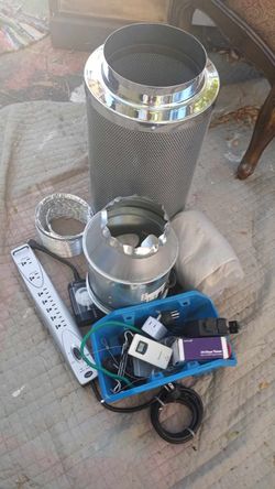 Carbon Filter Inline Fan Ventilation Kit