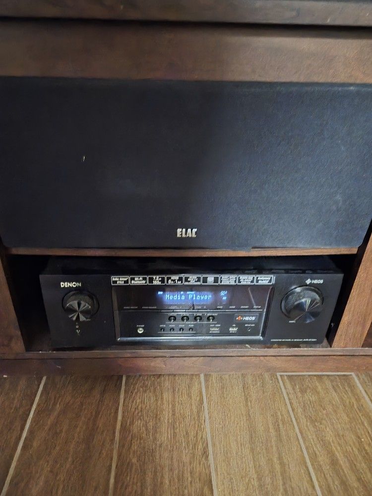 5.1 Home Theater Speaker System, ELAC Debut, Denon