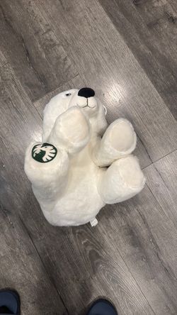 Starbucks Polar Bear Plush Stuffed Animal