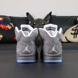 Wolf Grey Jordan 5s