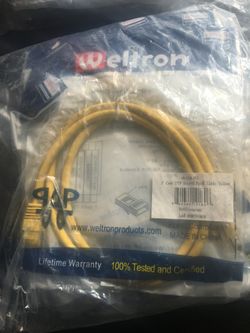 Cat 6 Patch cable (3ft length) 20 count