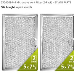 Frigidaire Microwave Filter Replacement, $4 Total, New