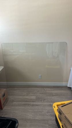 Lorell Tempered glass chairmat