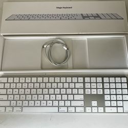 Apple Magic Keyboard with Numeric Keypad — Almost New!