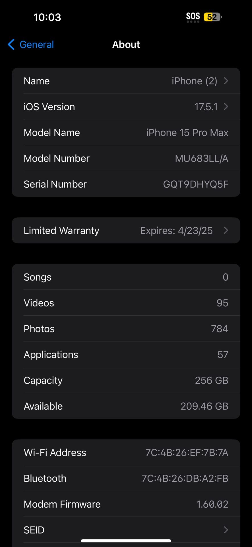 iPhone 15 Pro max