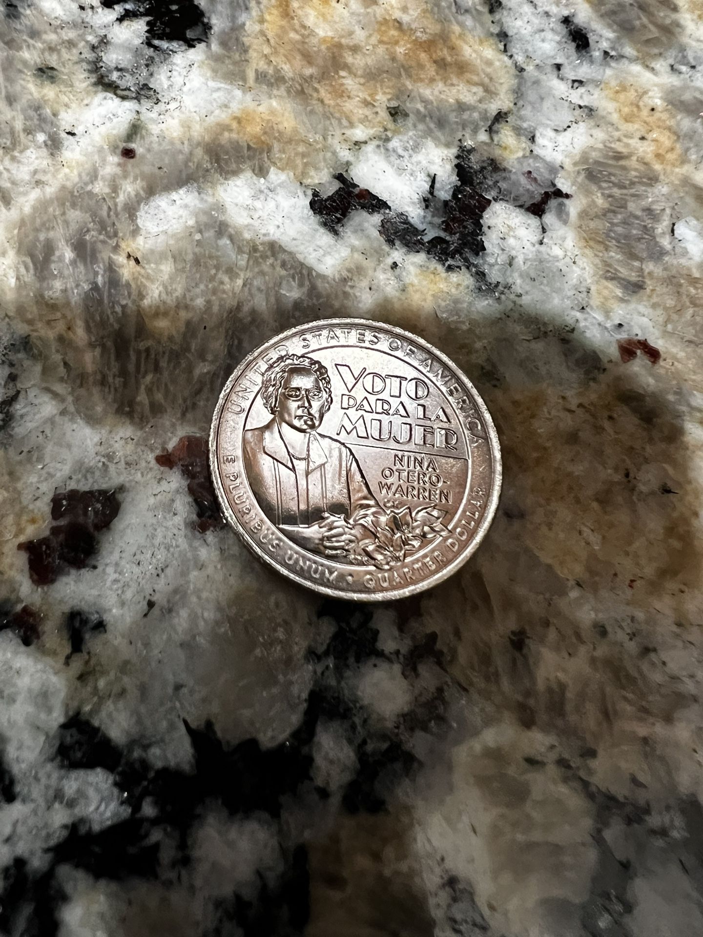 2022 D Voto Para La Mujer RARE Quarter