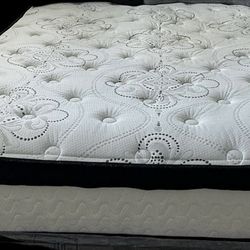12” Queen Size Hybrid mattress medium Firm with Cooling Gel Memory Foam  (Very comfortable)