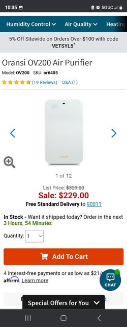 Air Purifier New