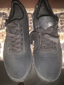 Canvas Black skate shoes by Hurley US 12