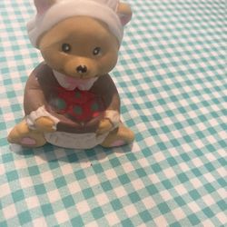 Thanksgiving Bear Bell In Excellent Condition. Original Box Has Wear