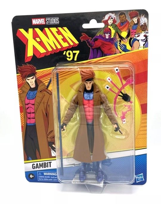 Marvel Legends X-Men 97 Gambit Retro Action Figure