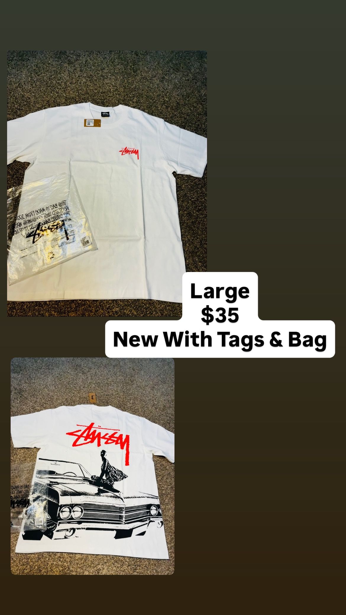 Large Stussy Shirt