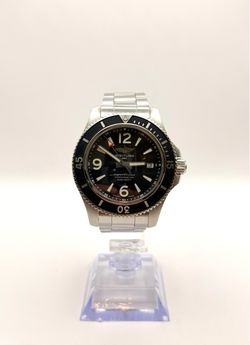 Breitling Superocean 42 A1(contact info removed)B1A1 Automatic Black Dial Steel Watch Only