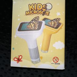 Microscope for Kids Handheld Portable Digital Rechargeable 1000X 3inch Screen