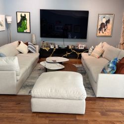 Sectional 7 Piece With Ottoman 