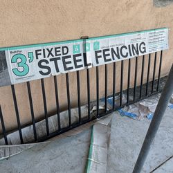 Square Tubing Fence New 32x93,5