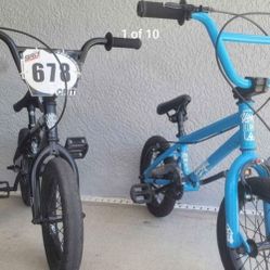 NICE YOUTH BIKES! Jet Yoof and Subrosa Altus - BMX 14 Inch Youth Kid Bikes