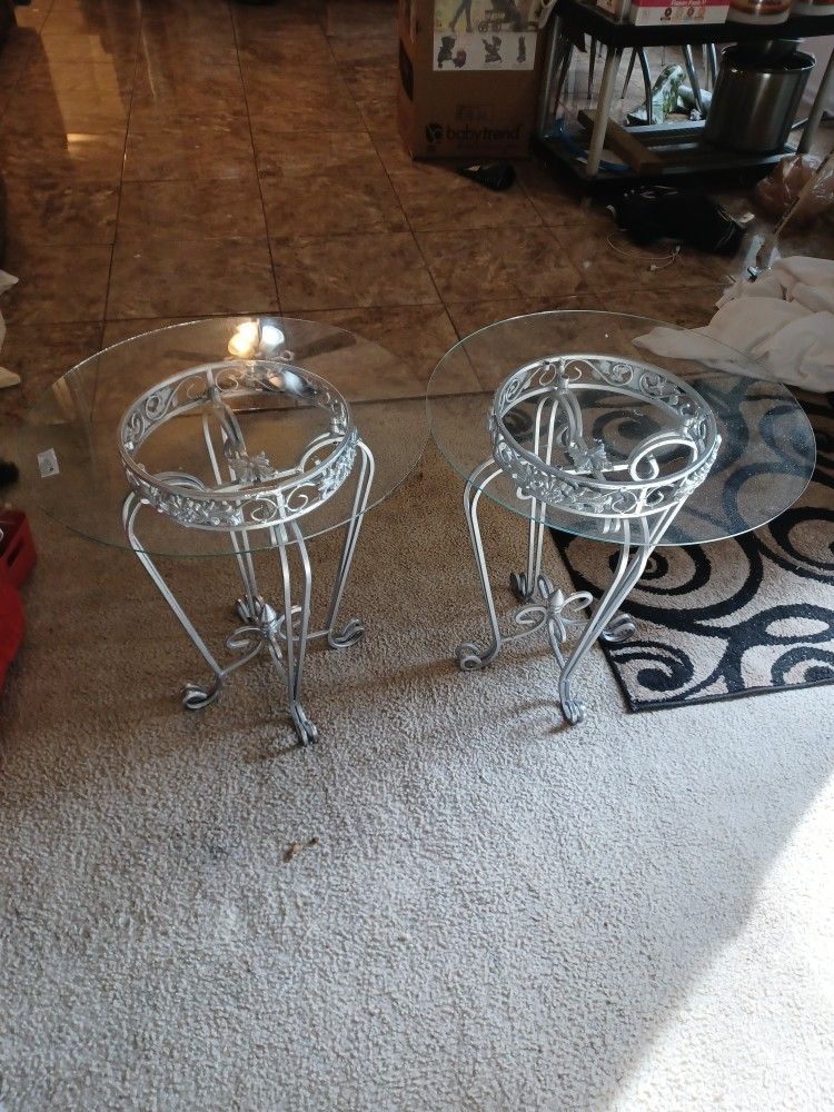 Side Tables $20 Both