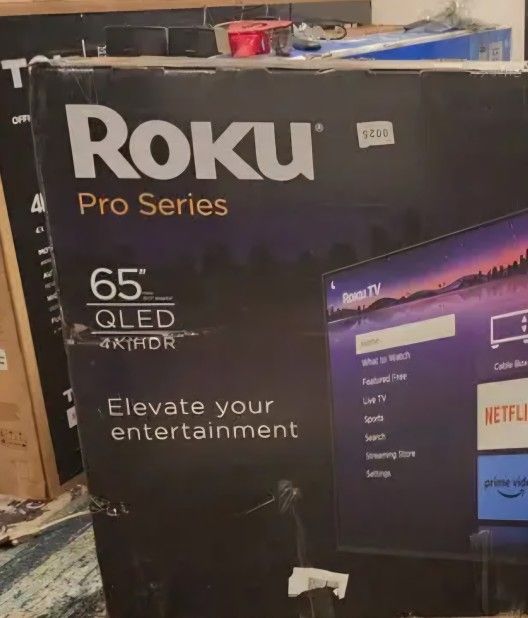 TV ROKU QLED PRO SERIES-65".