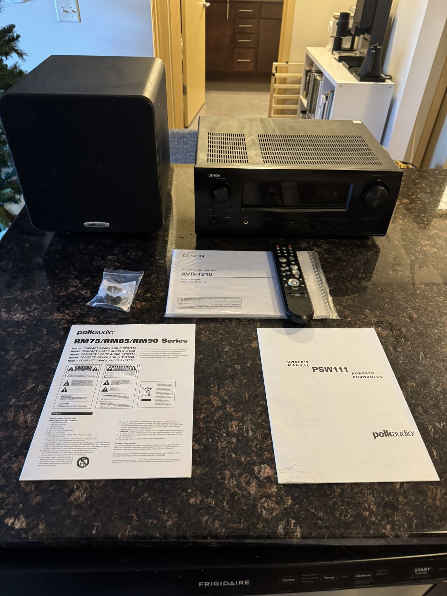 Denon, Polk - Complete 5.1 Setup