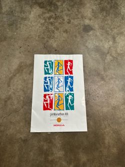 LA Marathon poster 1997
