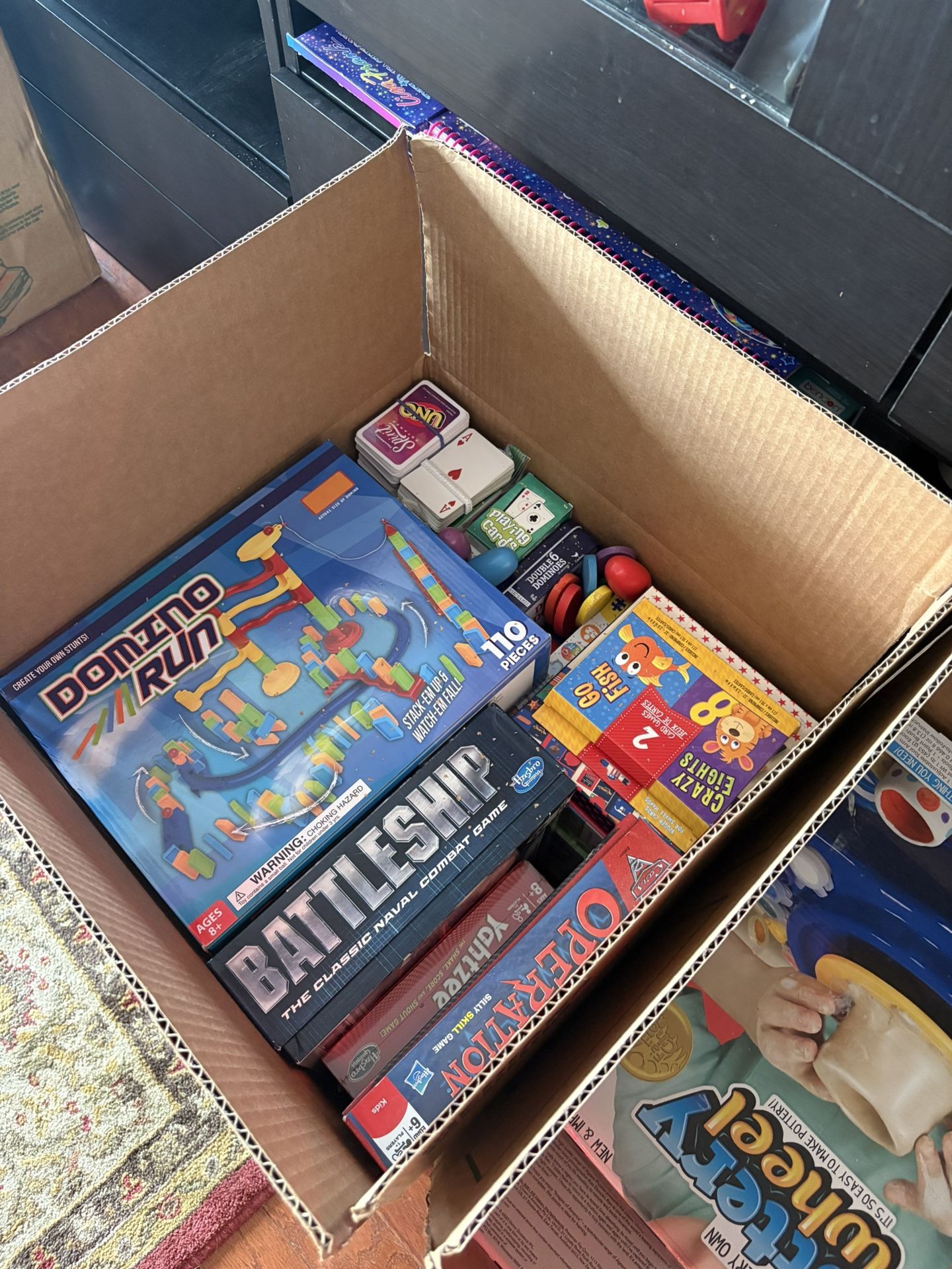 Boxed Up Fun – Board Games Galore!  