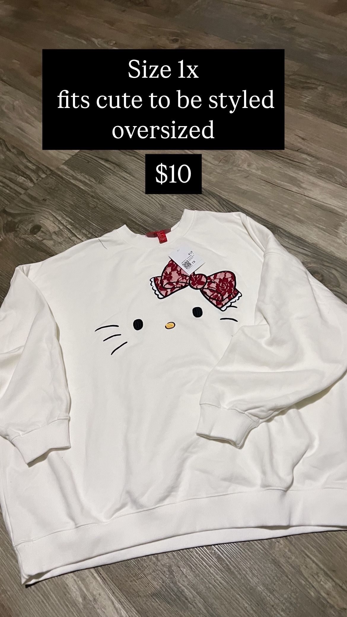NEW HELLO KITTY SWEATSHIRT
