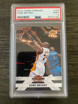 PSA 9 Kobe and KD Graded Basketball Cards