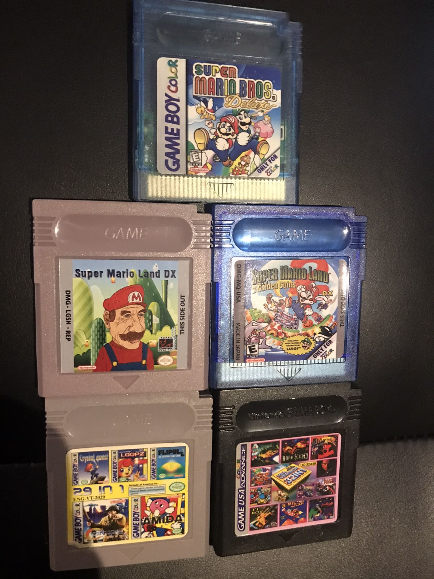 Gameboy and Gameboy color rom hacks and homebrews for Sale in Los