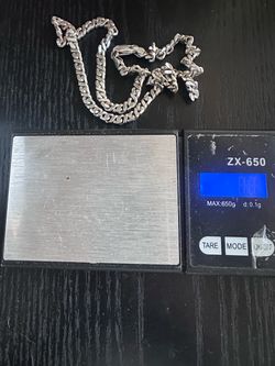 Silver necklace