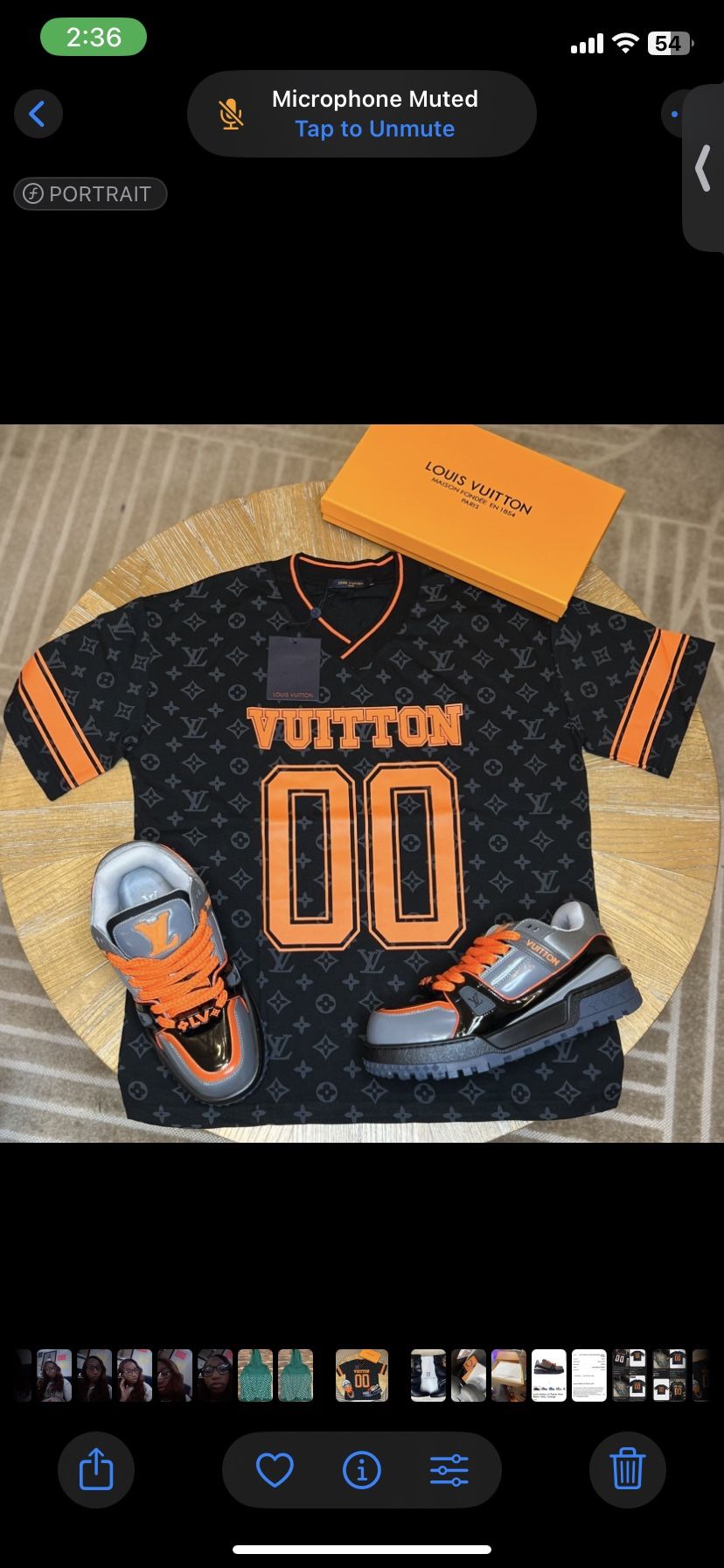 Louis Vuitton LV Trainer Maxi & Louis Vuitton Monogram Jersey