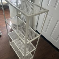 White Shelf 4 Tiers 