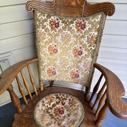 Real-Wood Rocking Chair!