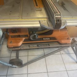 Ridgid Table Saw
