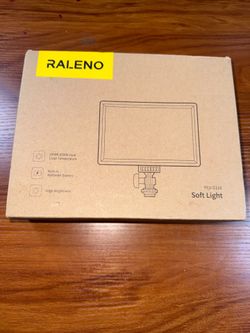 Raleno soft light video light 9”