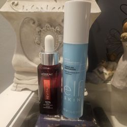 Skincare Loreal Revitalift And Elf 