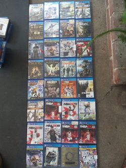 Ps4 Video Games $10 each