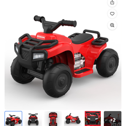 USED- 6V Honda Four Trax, Battery Powered Ride on