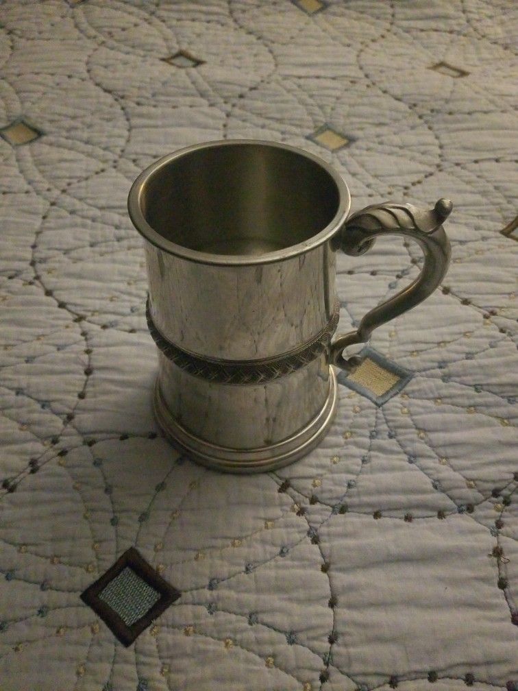 Vintage Tankard Pewter