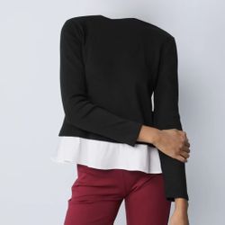 Ann Taylor Women's Black Long Sleeve Blouse Size S Casual