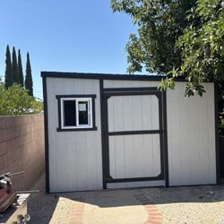 12x16x8 Lean To Shed 